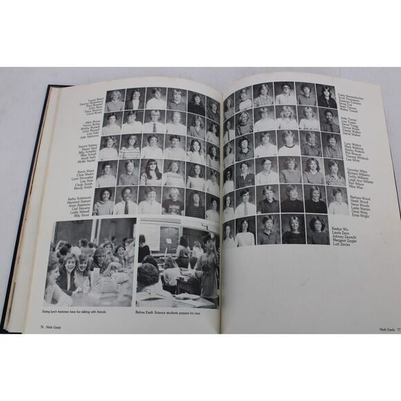 Eyrie 1983 Hidden Valley Jr. High School Roanoke, Va Yearbook - Picture 12 of 14